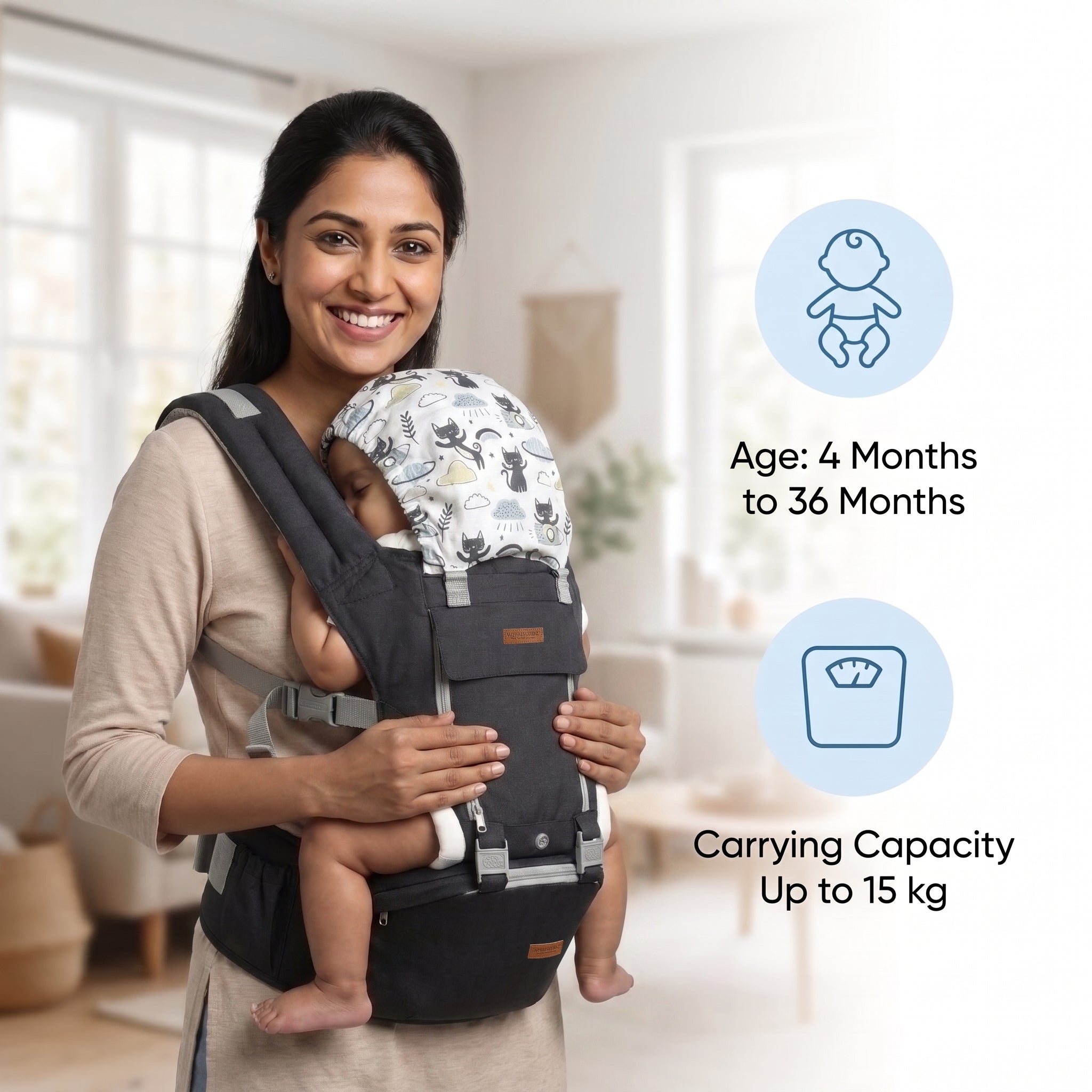 Cuddle Cloud 9 in 1 Baby carrier