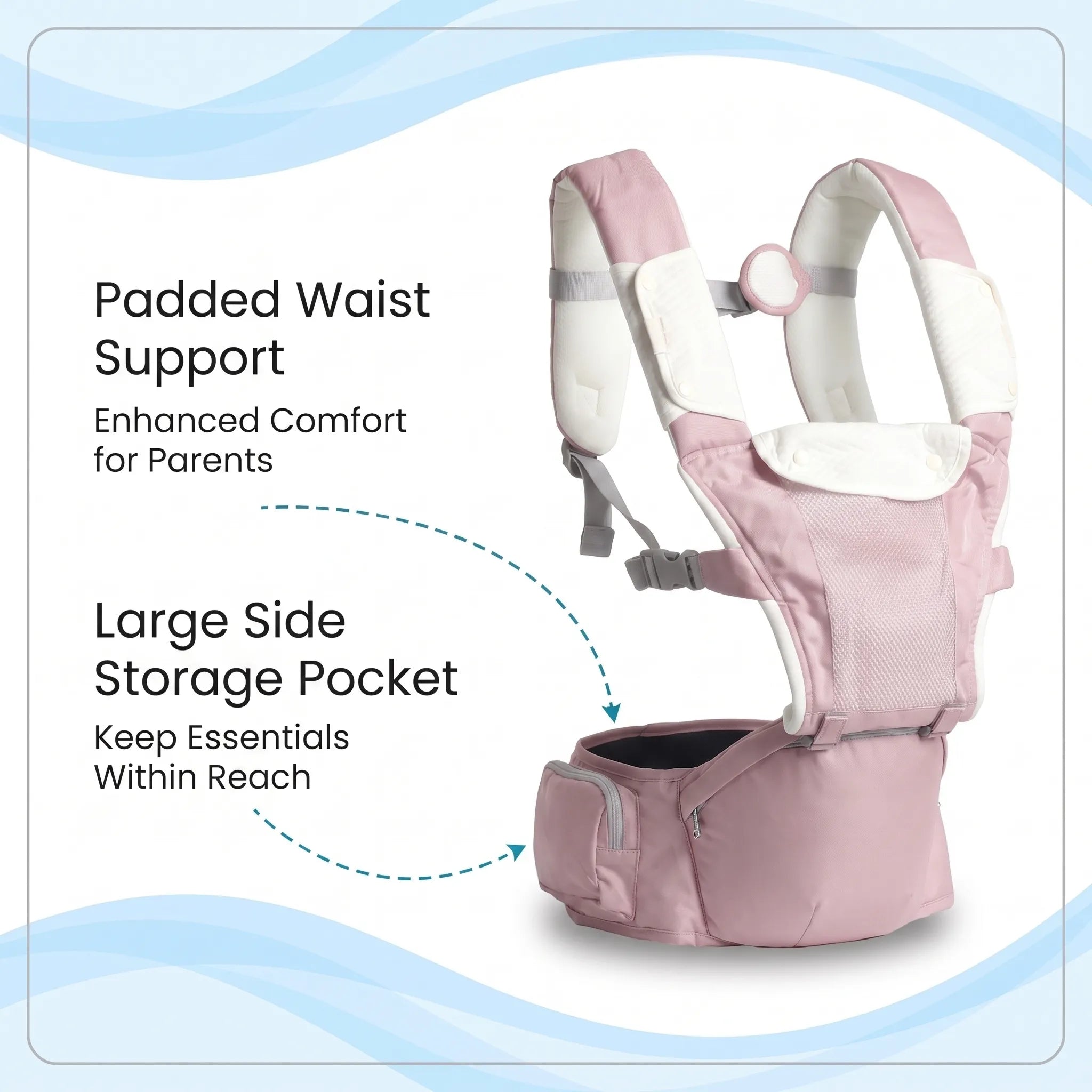 Snuggle Journey Hip Seat Baby Carrier