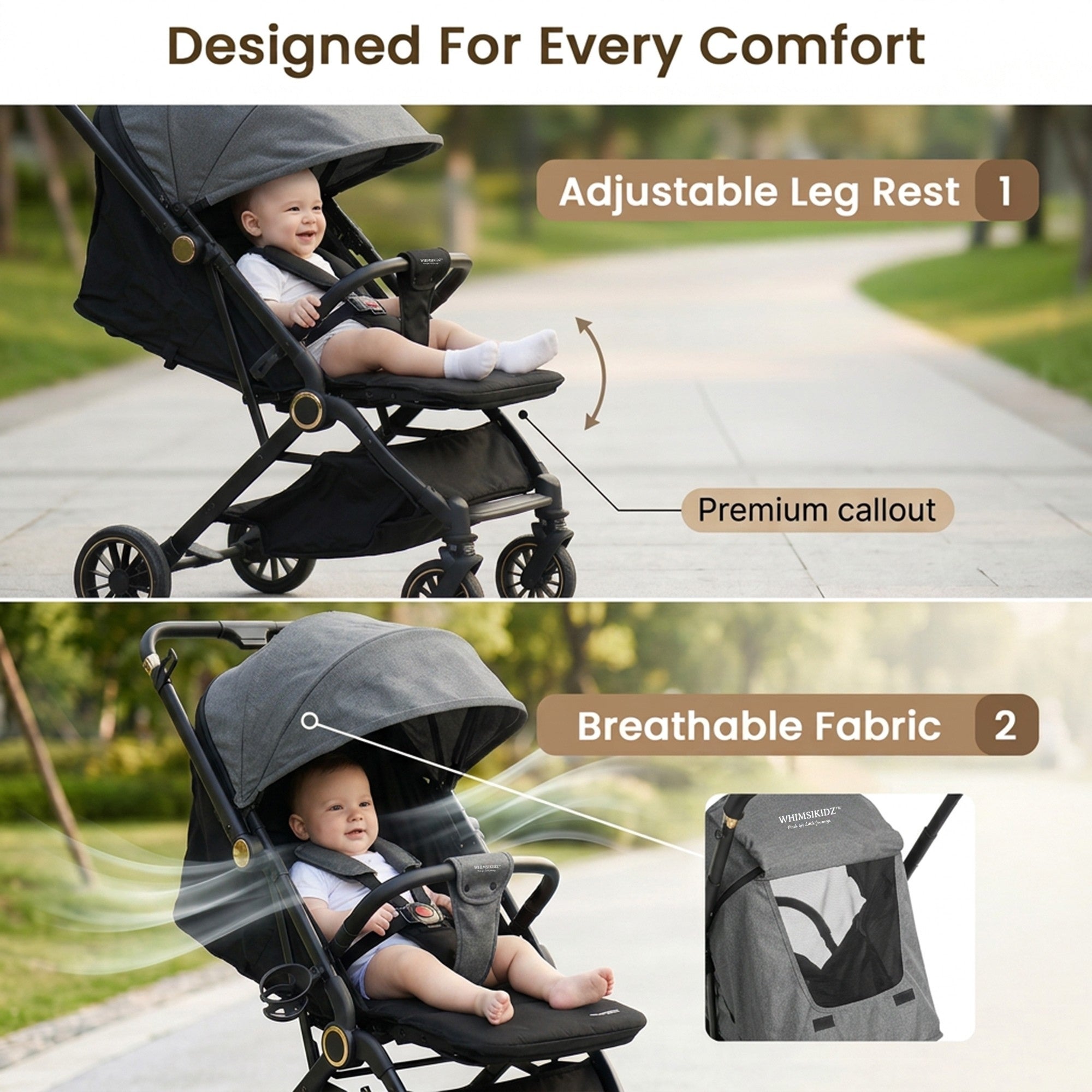 Whmsikidz Cabin Cruiser Stroller
