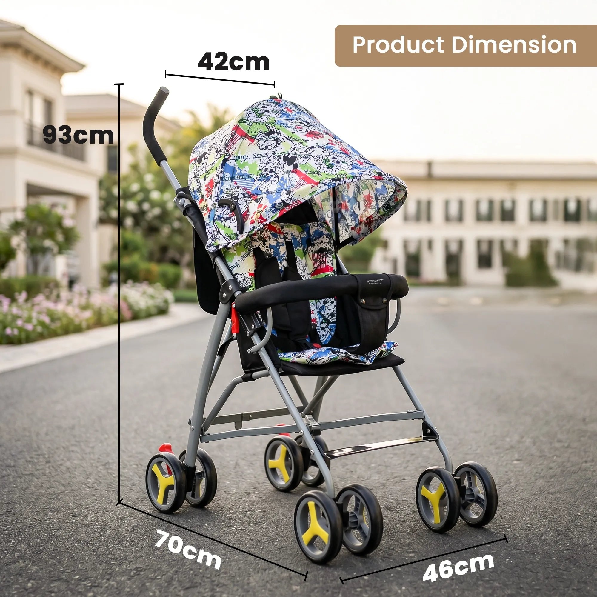 Whimsikidz Tag - Along Travel Stroller