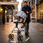 Whimsikidz Tag - Along Travel Stroller