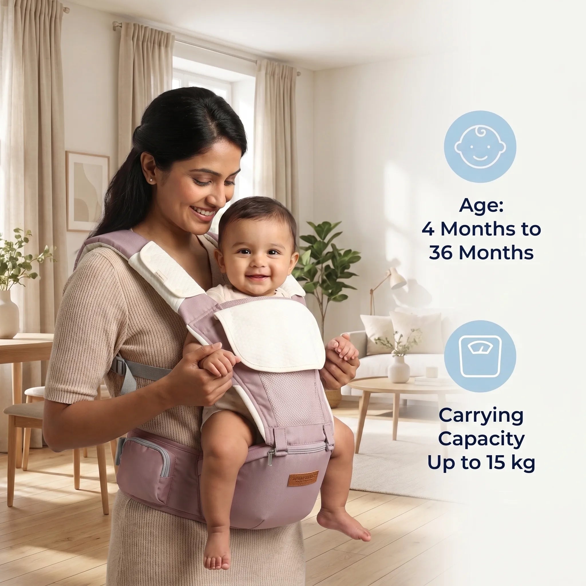 Snuggle Journey Hip Seat Baby Carrier