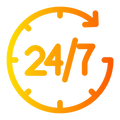 24/7 Support