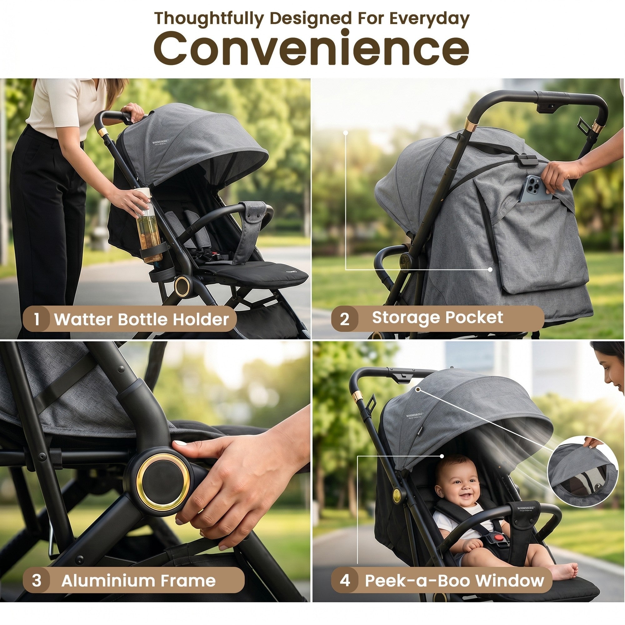 Whmsikidz Cabin Cruiser Stroller