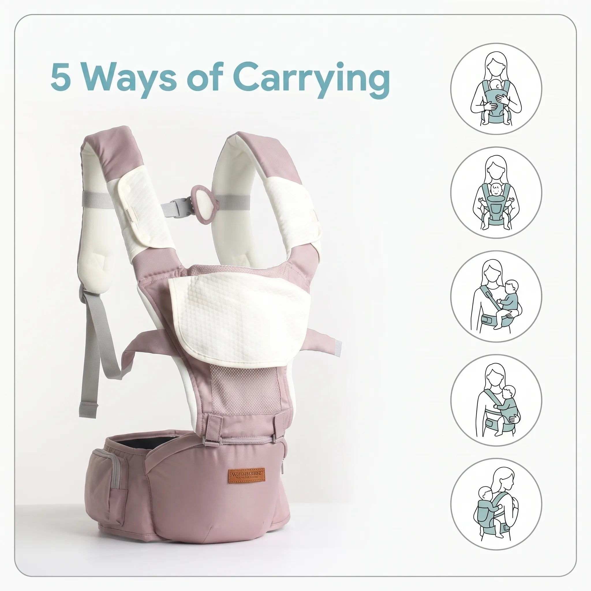 Snuggle Journey Hip Seat Baby Carrier