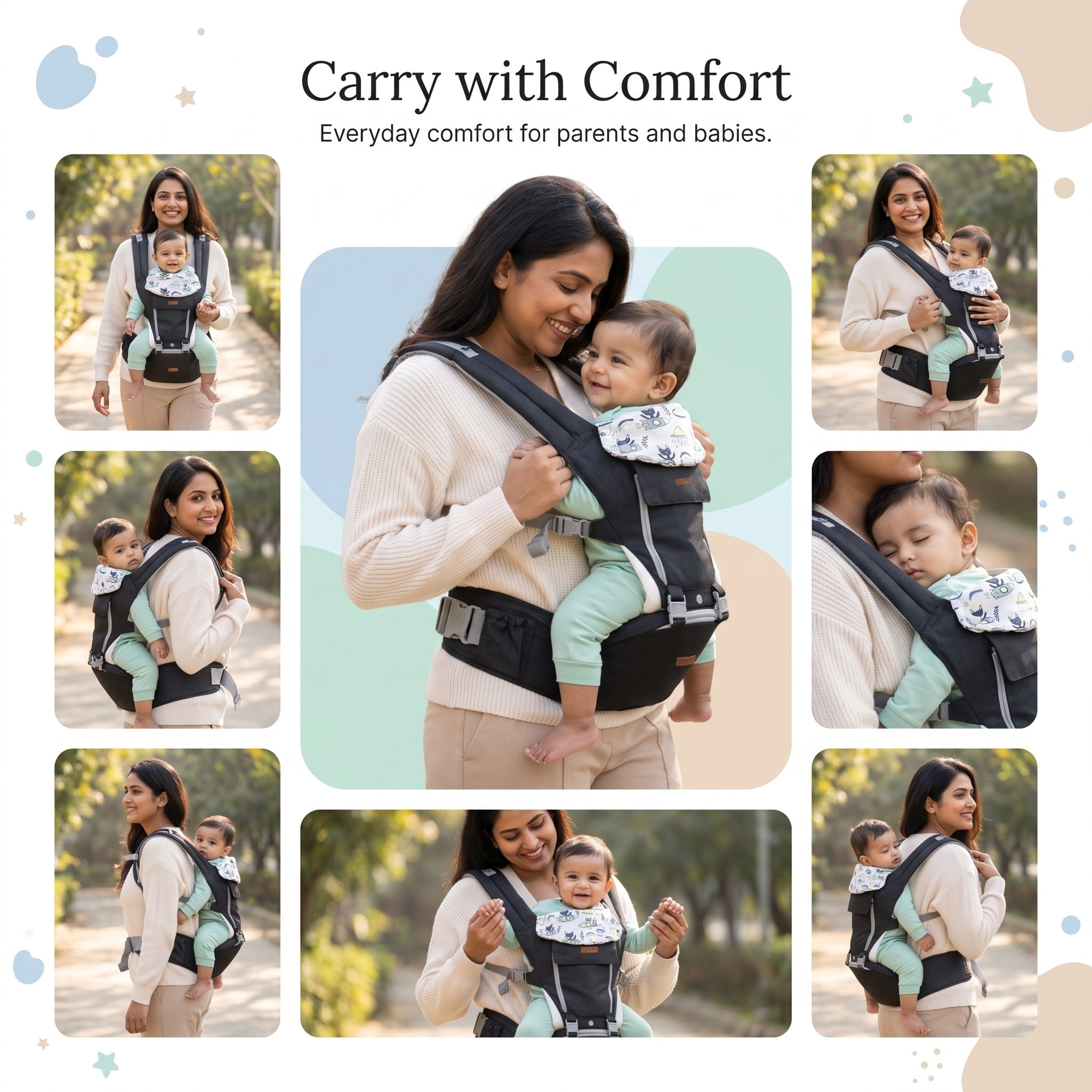 Cuddle Cloud 9 in 1 Baby carrier