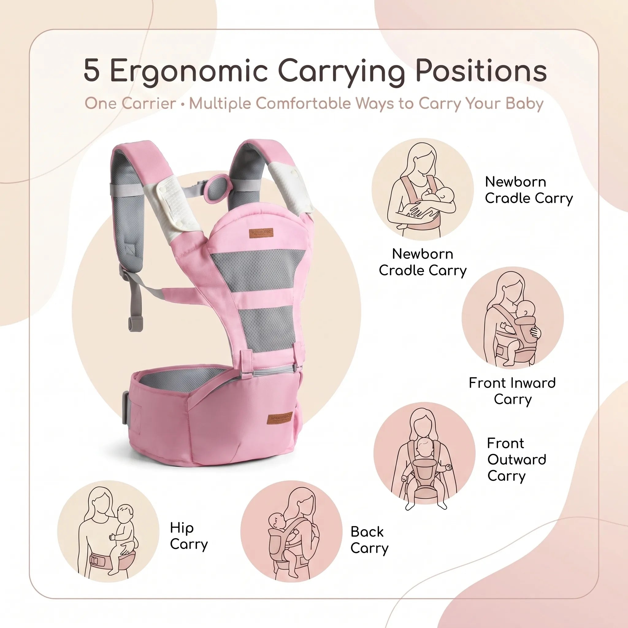 Little Explorer Hip Seat Baby Carrier