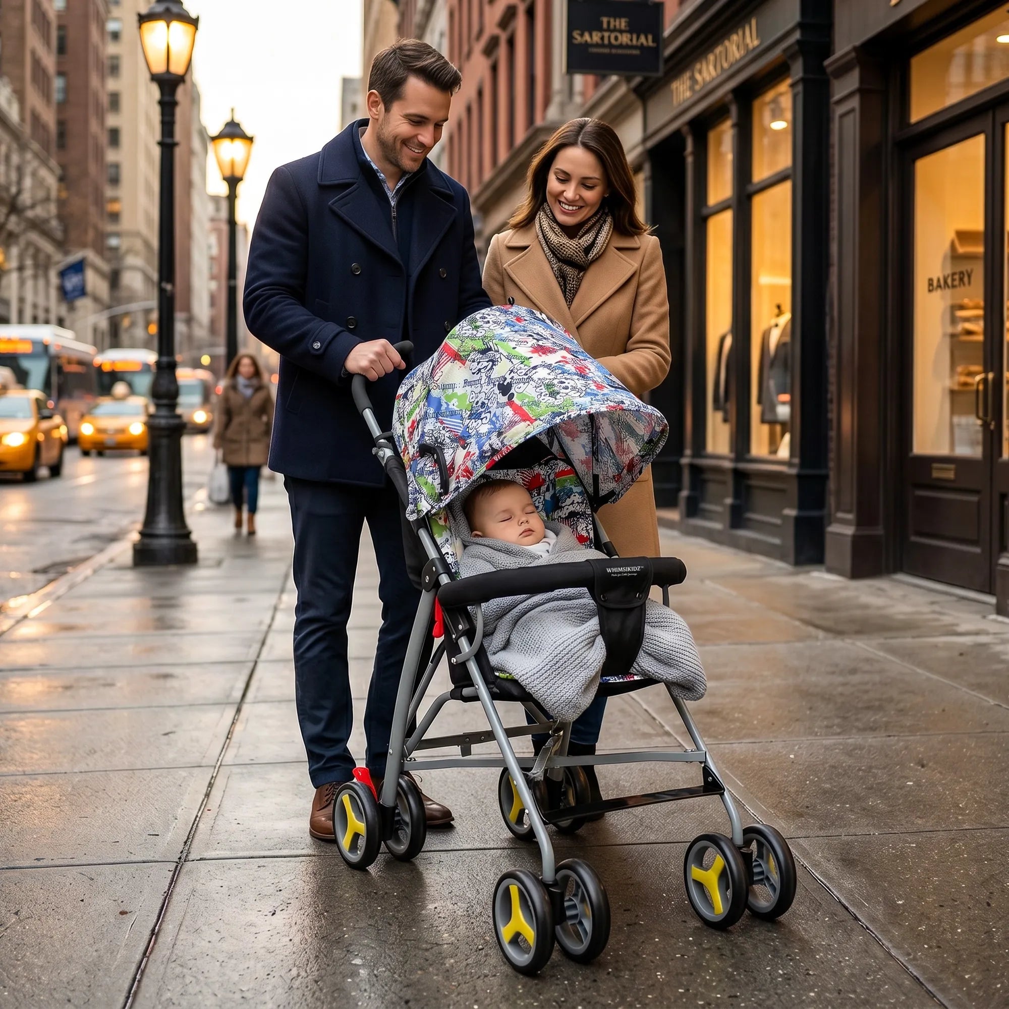 Whimsikidz Tag - Along Travel Stroller