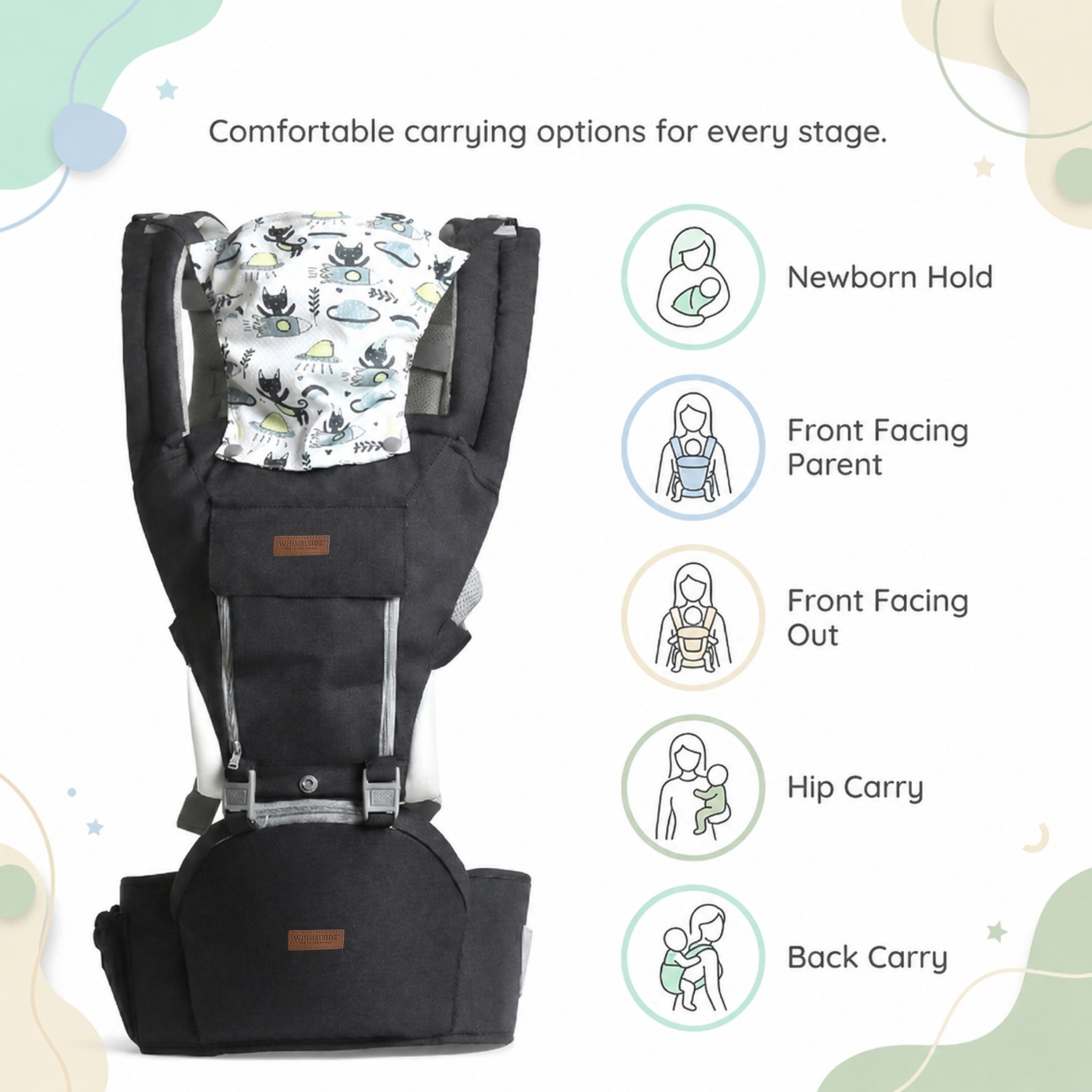 Cuddle Cloud 9 in 1 Baby carrier