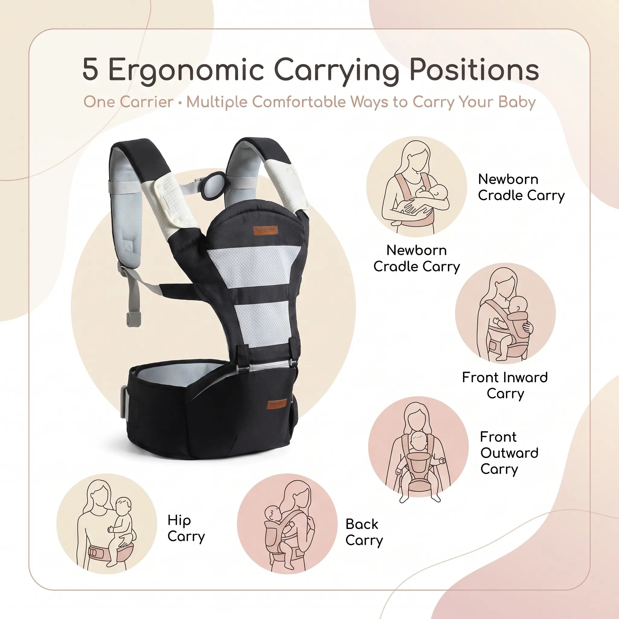 Little Explorer Hip Seat Baby Carrier