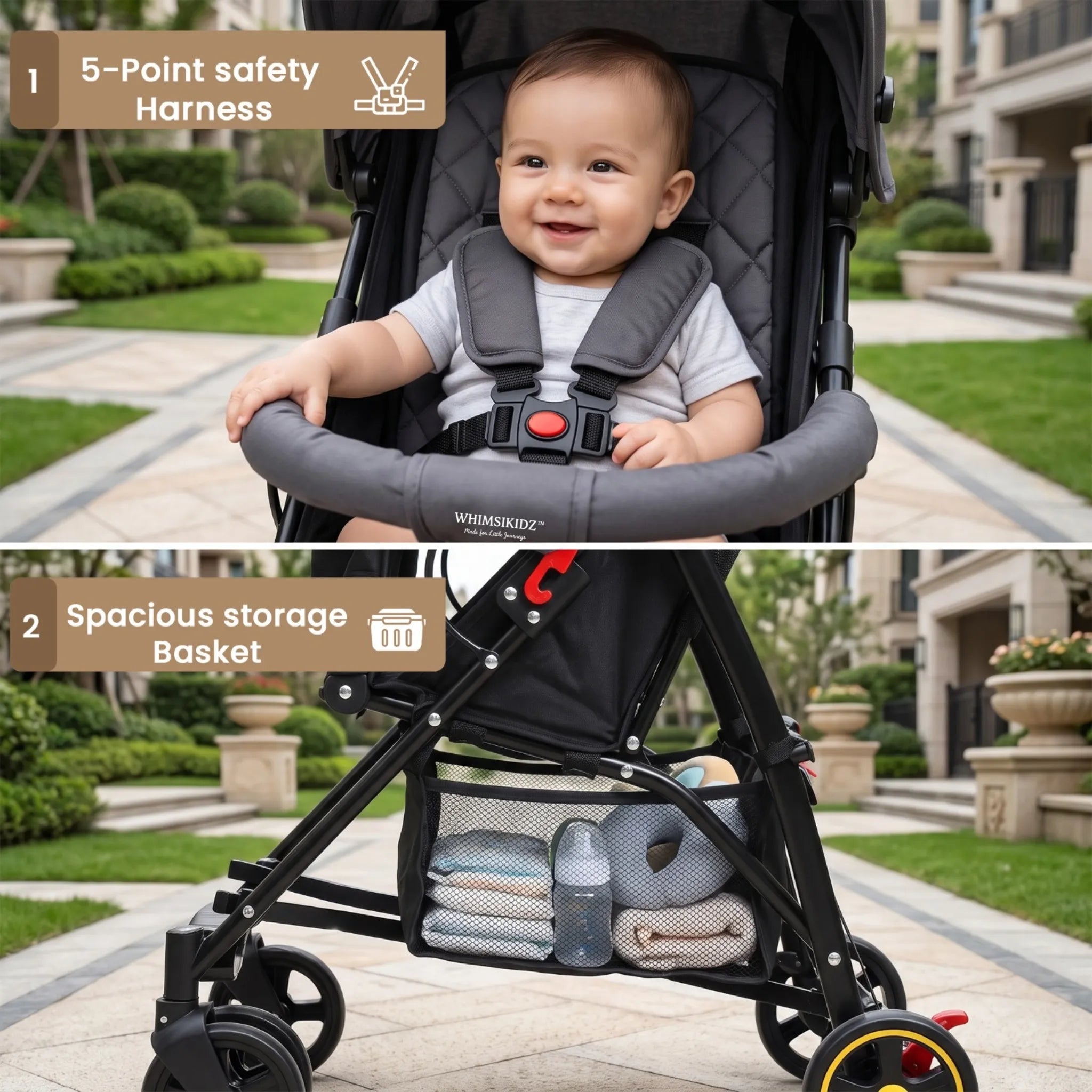Whimsikidz Happy Trunk Stroller