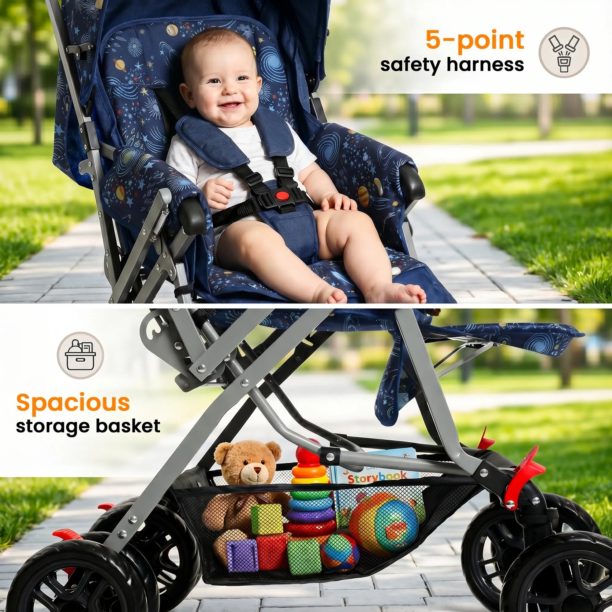 Whimsikidz Joy Ride Stroller