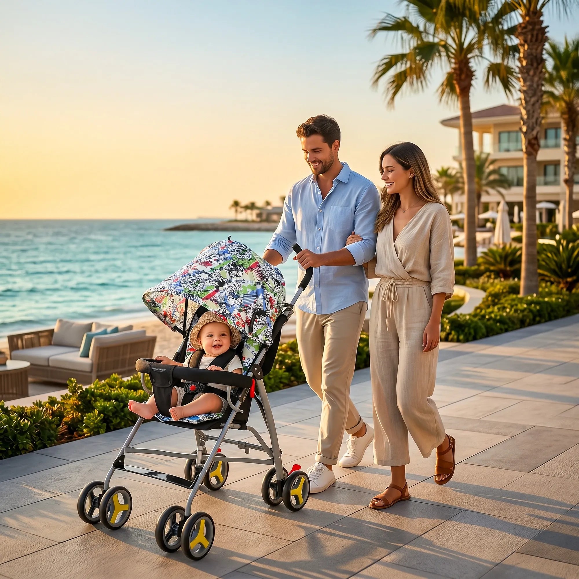 Whimsikidz Tag - Along Travel Stroller