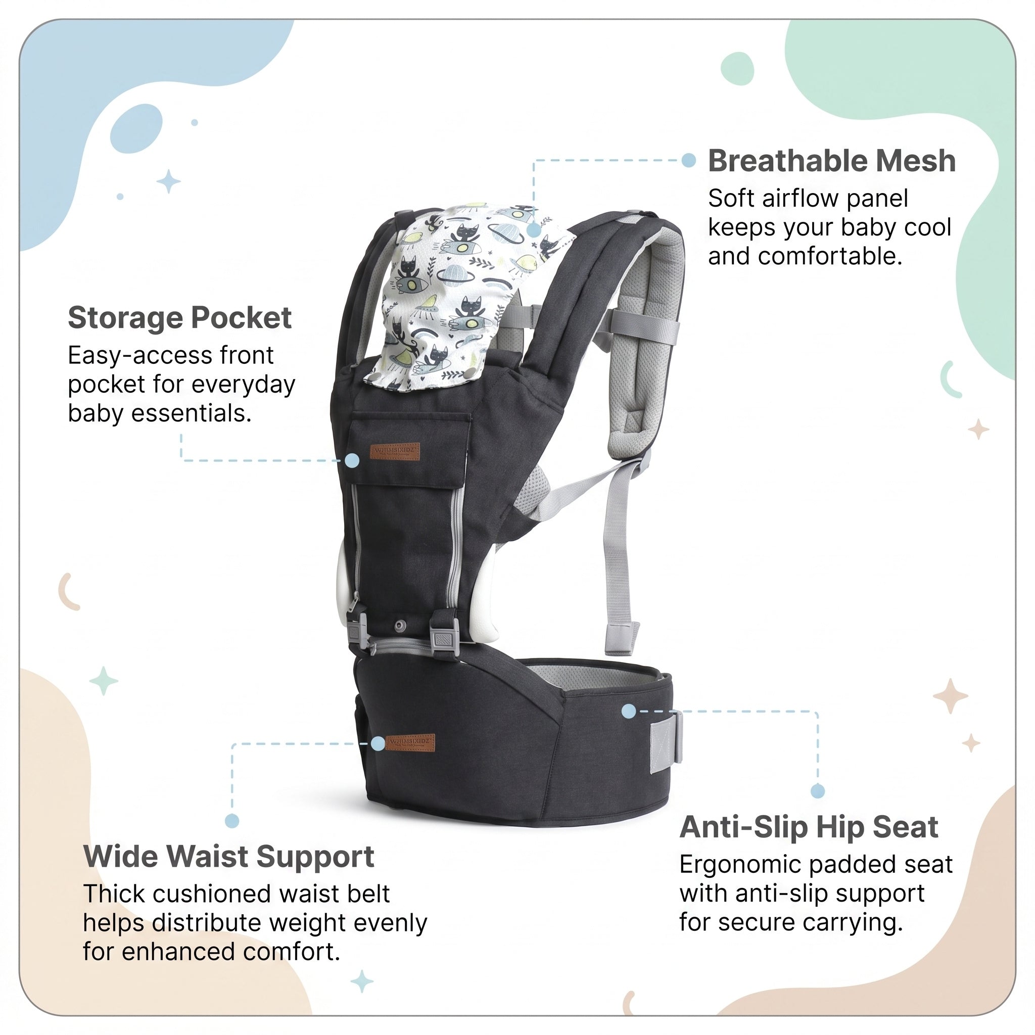 Cuddle Cloud 9 in 1 Baby carrier
