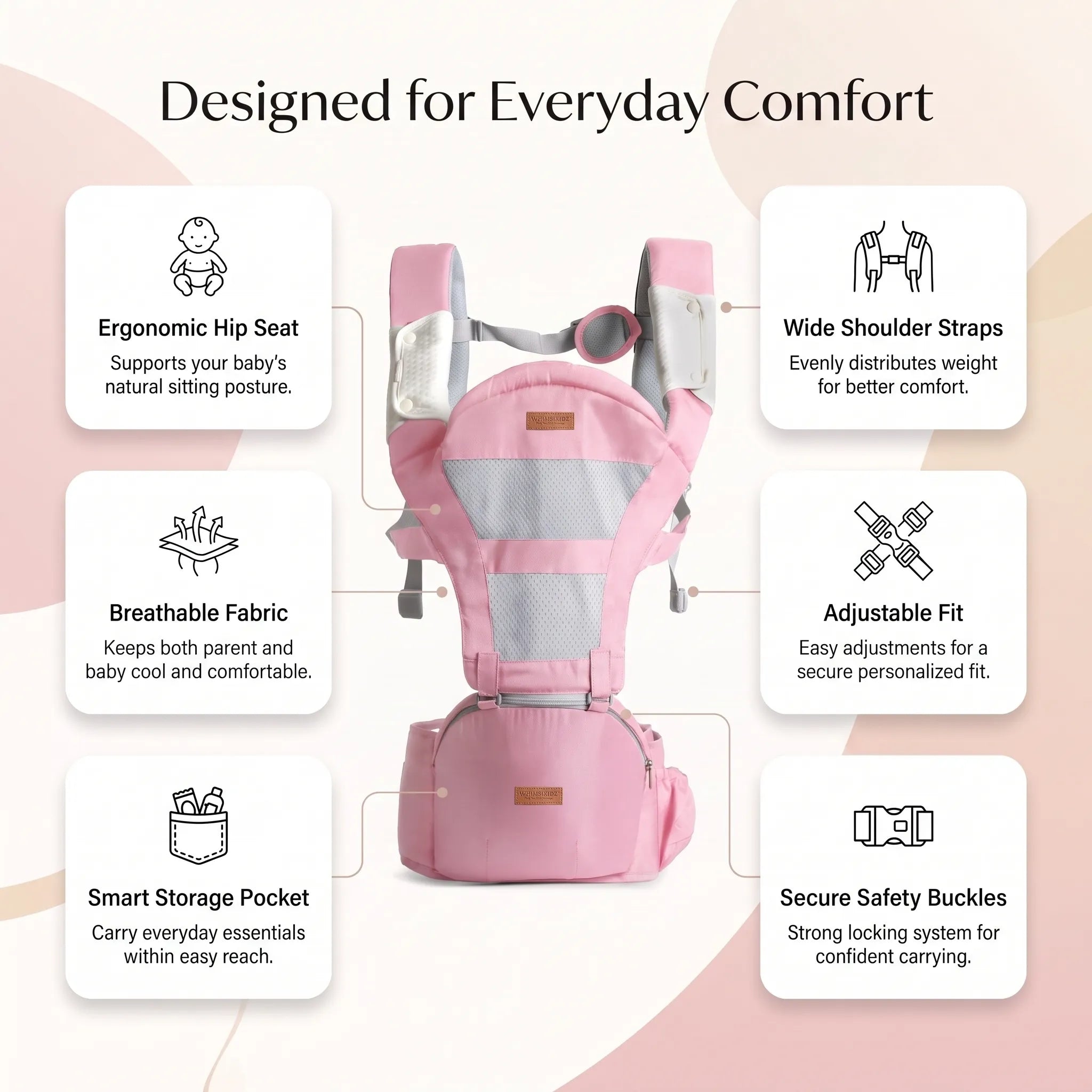 Little Explorer Hip Seat Baby Carrier