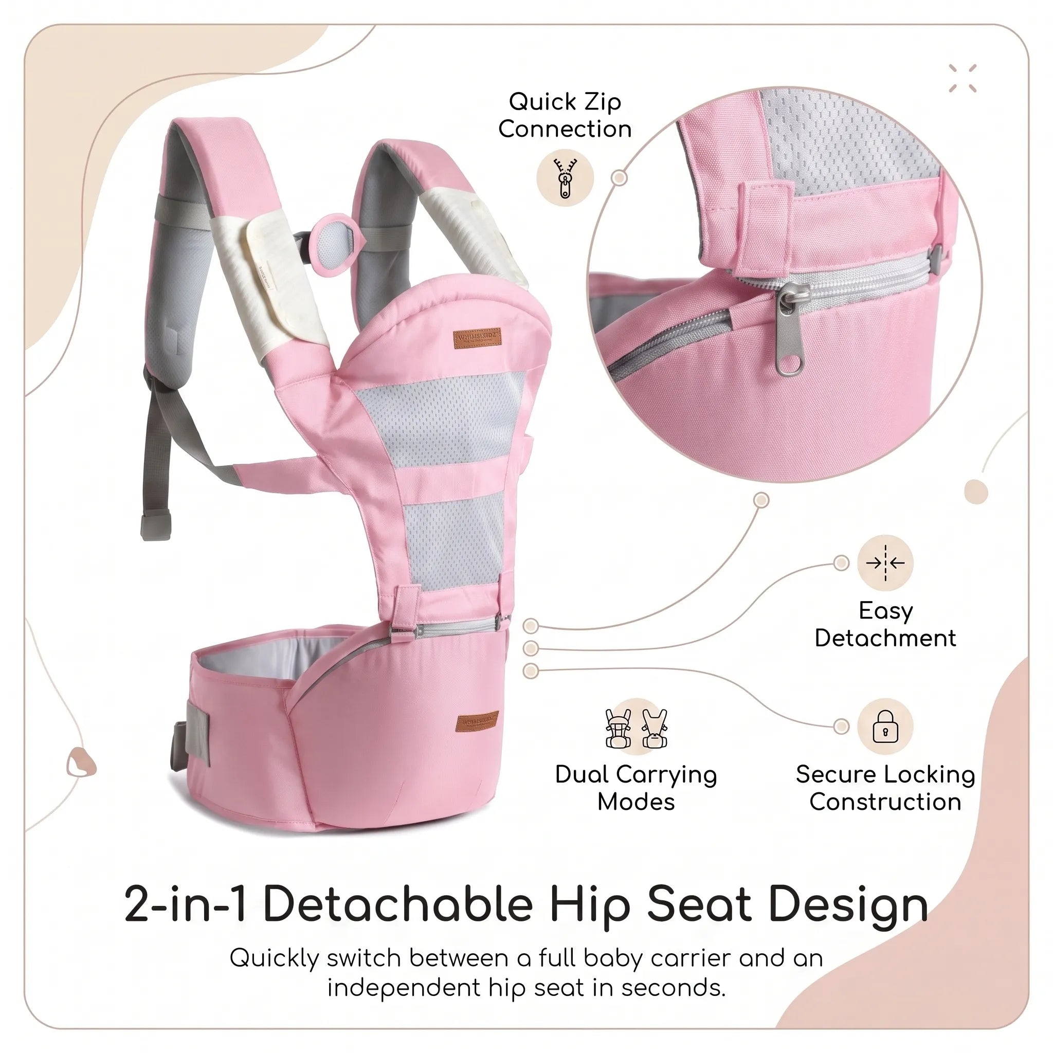 Little Explorer Hip Seat Baby Carrier
