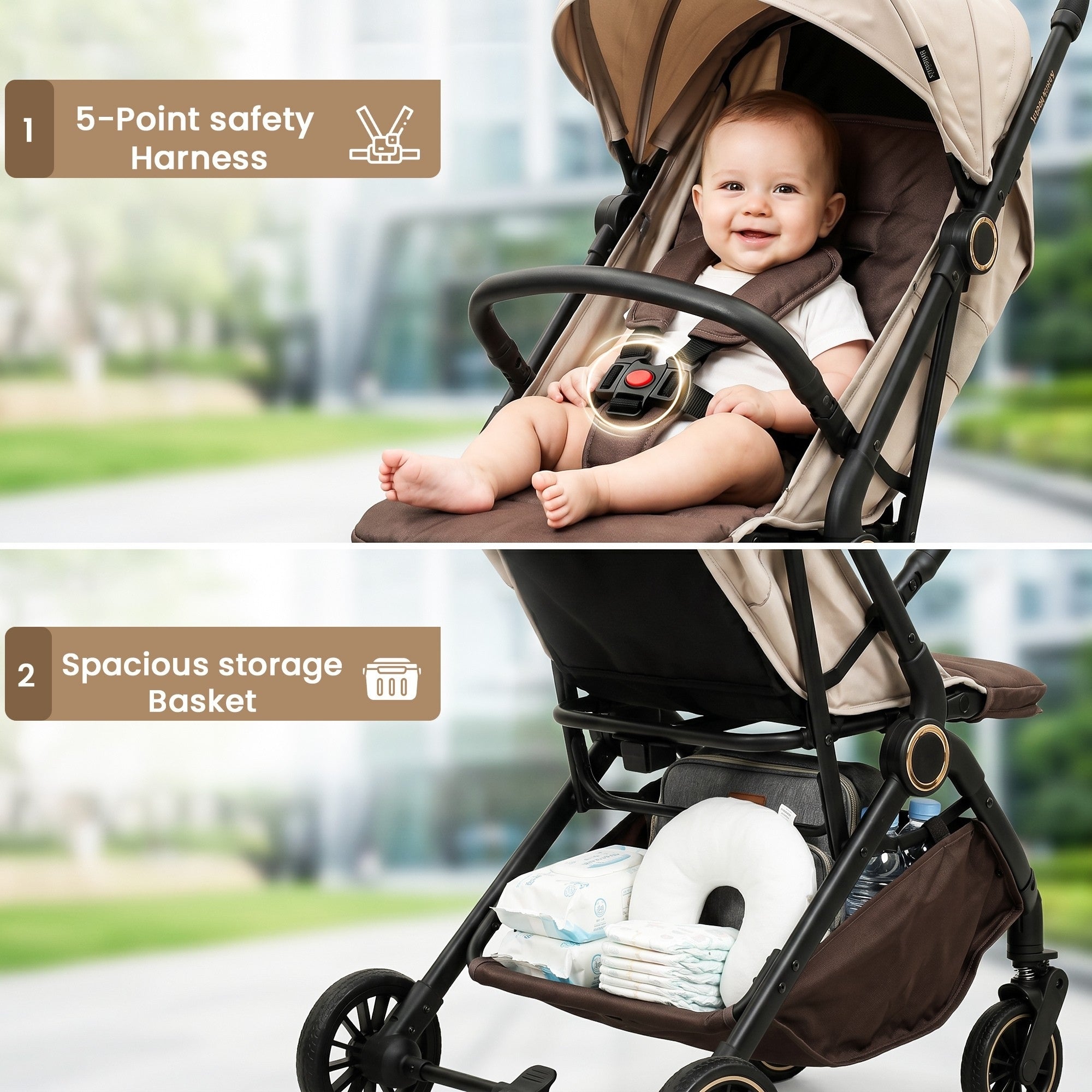Whmsikidz Cabin Cruiser Stroller