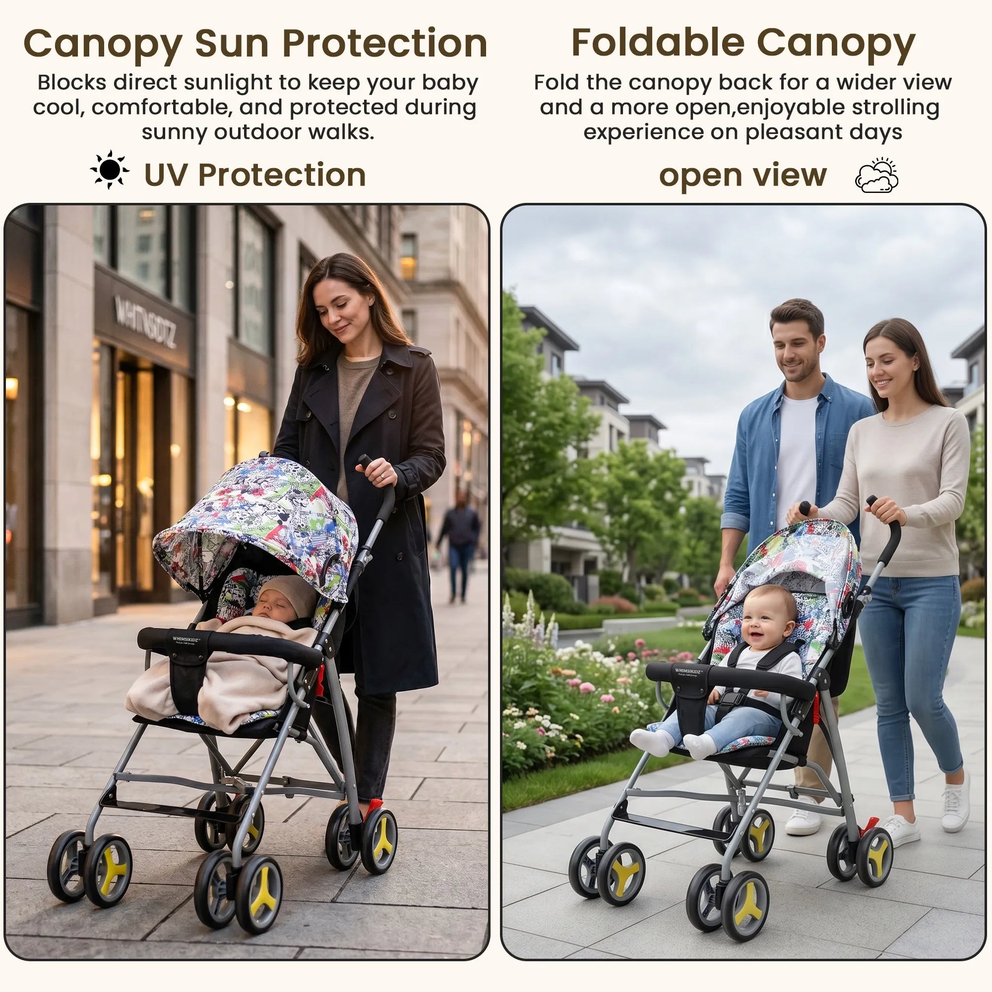 Whimsikidz Tag - Along Travel Stroller