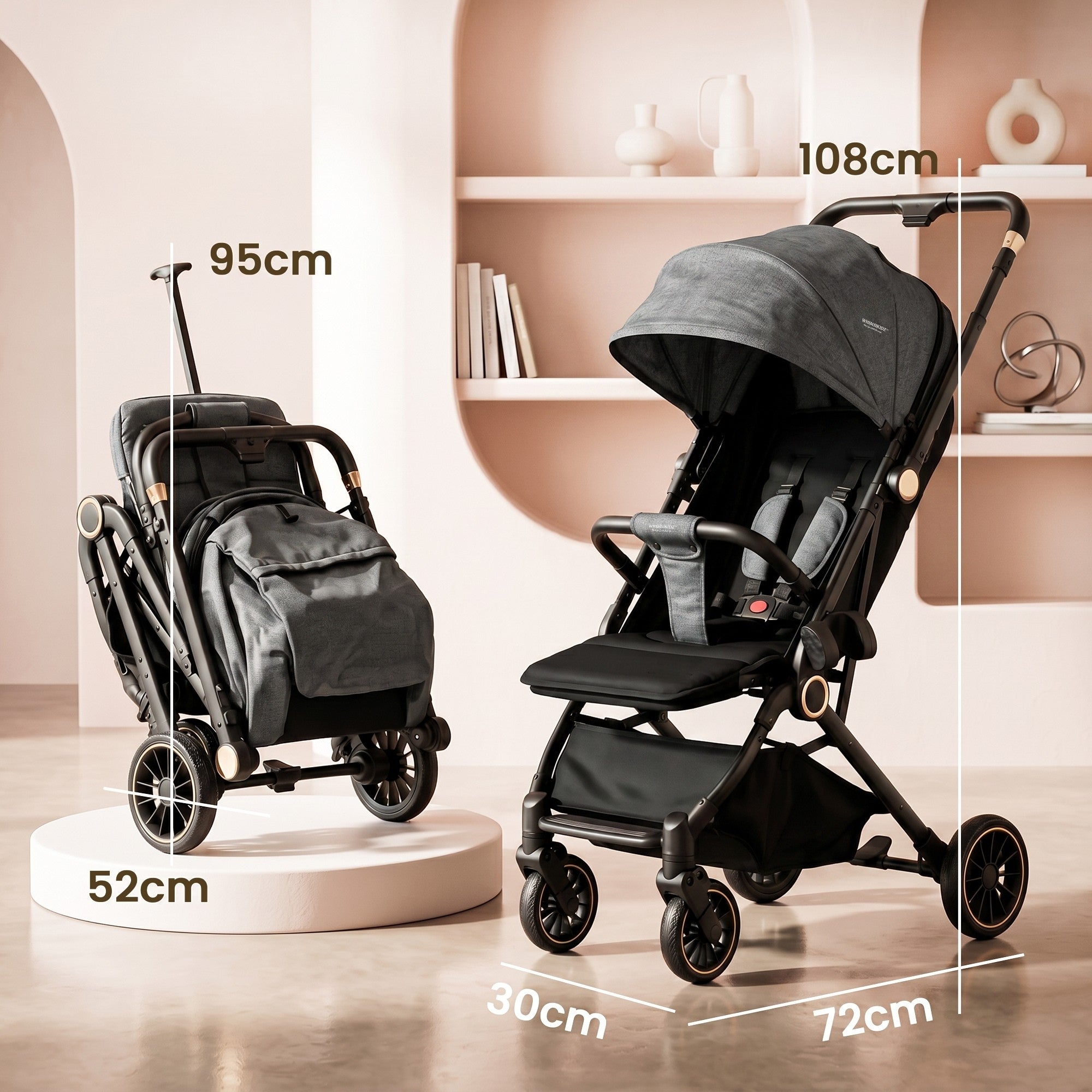 Whmsikidz Cabin Cruiser Stroller